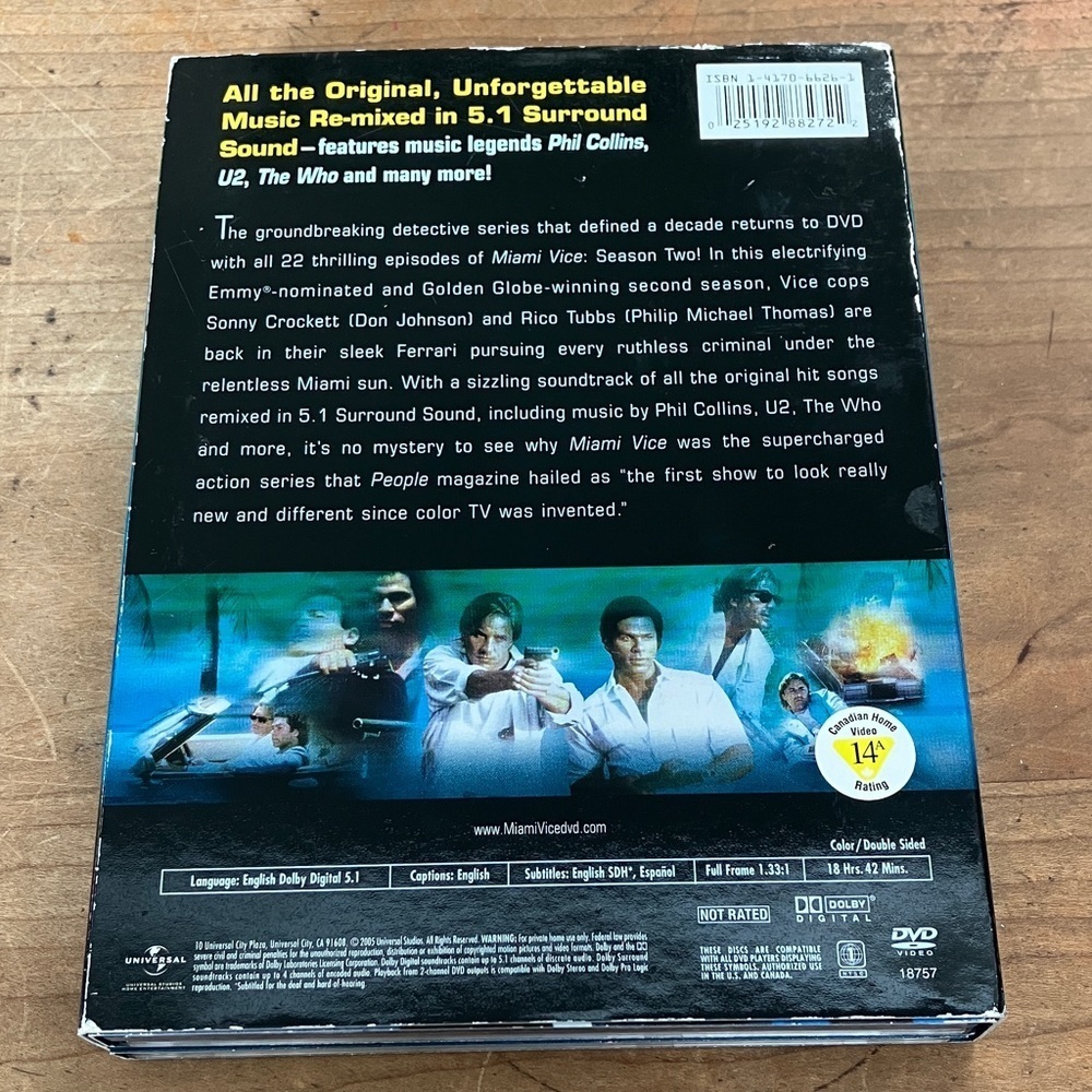 Miami Vice Season Two DVD boxed set - Picture 2 of 14